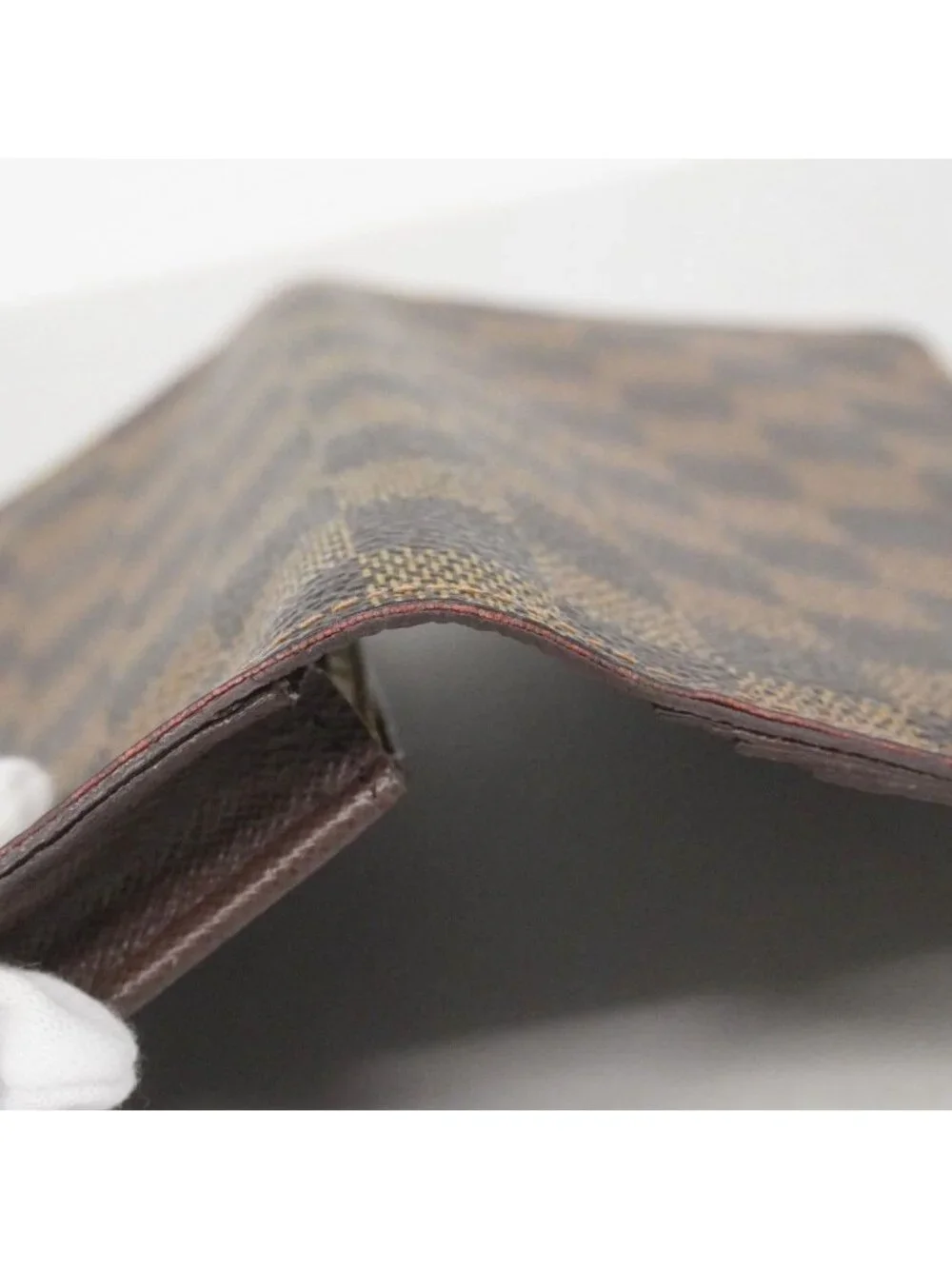 Louis Vuitton Wallet Damier Portefeuille Brazza Ebene